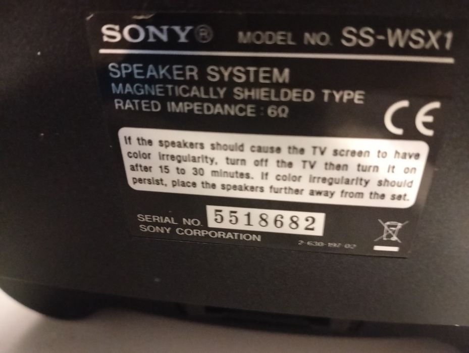 Sistema som Sony DAV-X1 home cinema