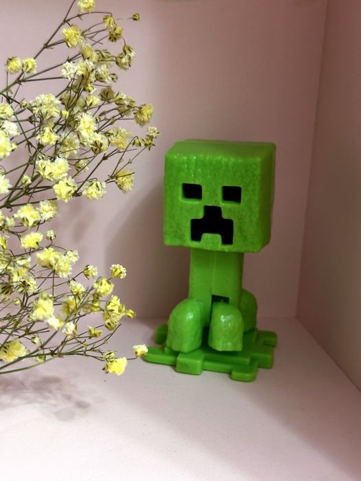 Игрушка майнкрафт, minecraft, криппер, creeper макдональдс, mcdonalds