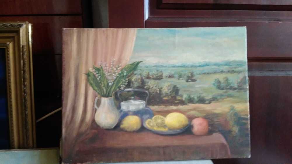 Картины маслом на холсте.