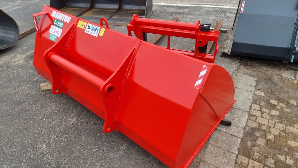 Łyżka Manitou 1.2 m3 200 cm DOSTĘPNA OD RĘKI lemiesz hardox producent