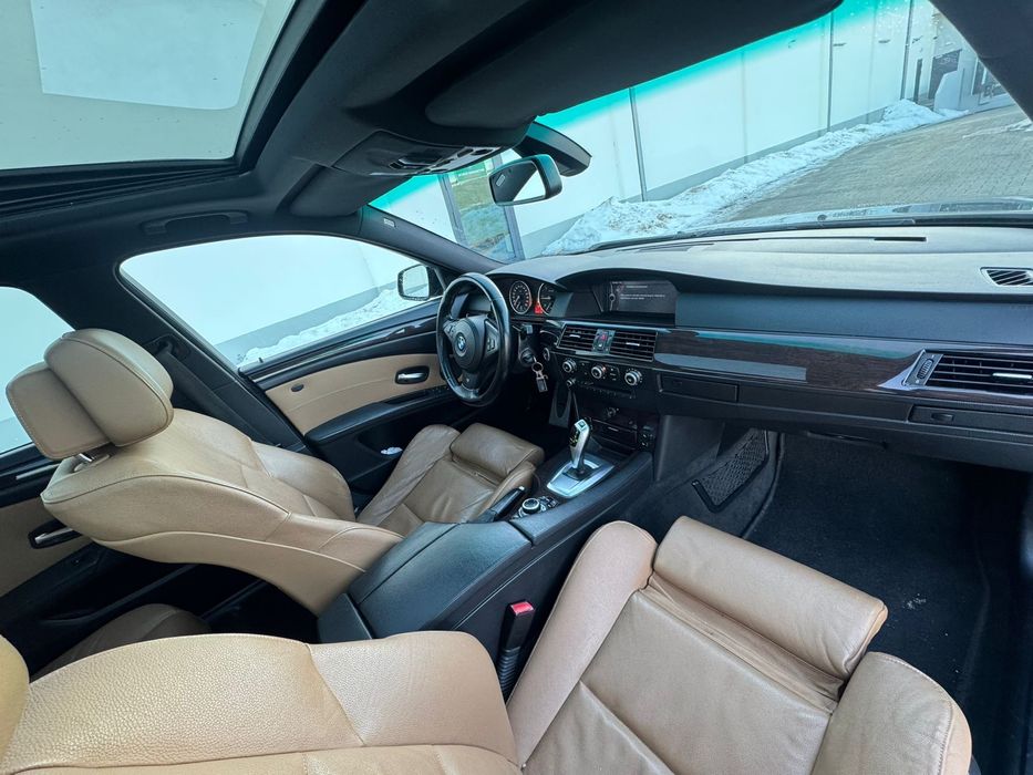 BMW E61 520D 177KM Automat M-PAKIET LIFTING Skóra Panorama Xenon