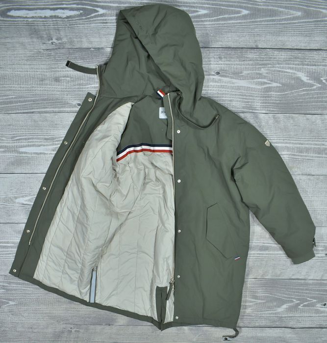 Jean Paul Caia Zimowa Ocieplana Kurtka Damska Parka Oversize M