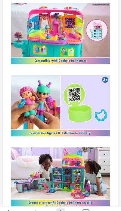 кімната  для вечірки вечірка Габбі Габі « Ляльковий будиночок Габбі»