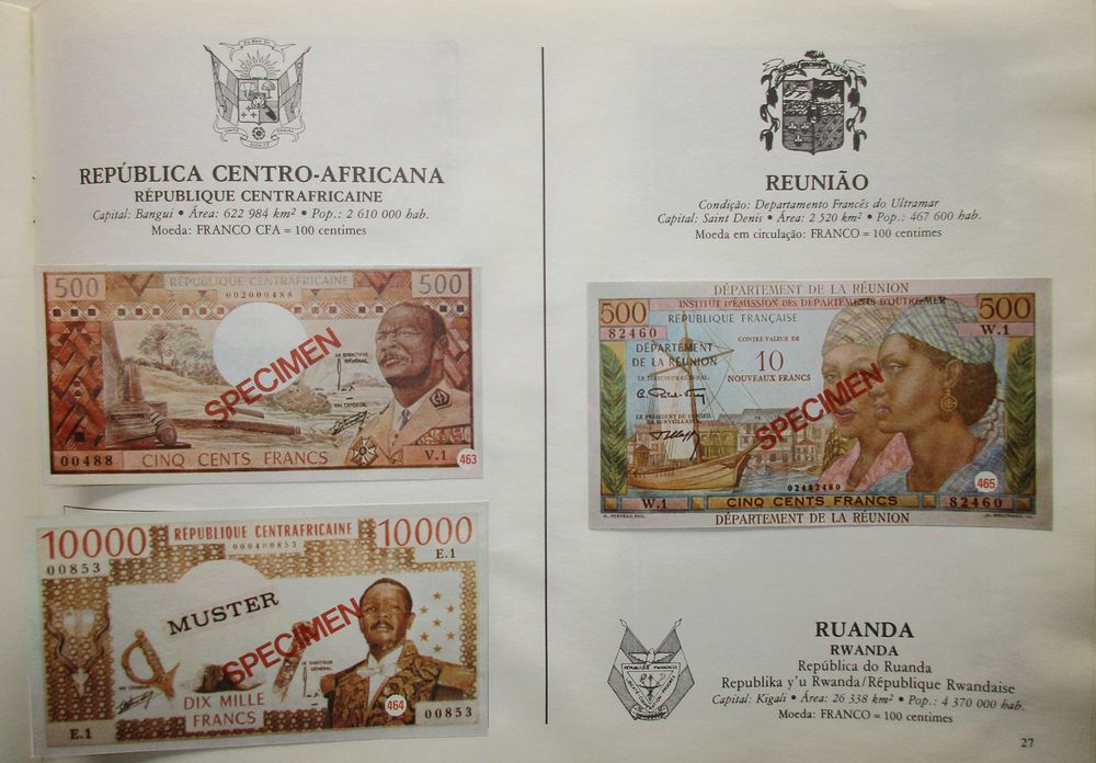 Notas de Todo o Mundo - - - Colecção Completa - - - - - 4 Volumes