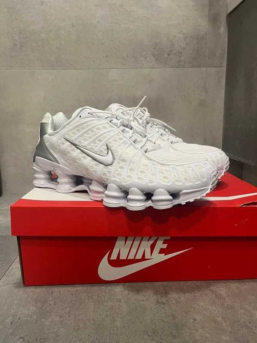 Buty sportowe Nike_Shox_TL_White_Gum Rozmiar.43