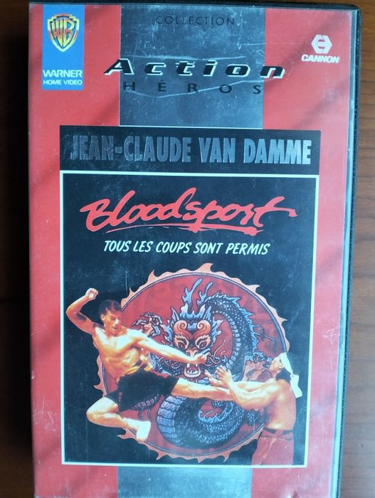 VHS Bloodsport (Van Damme) - Versão Francesa