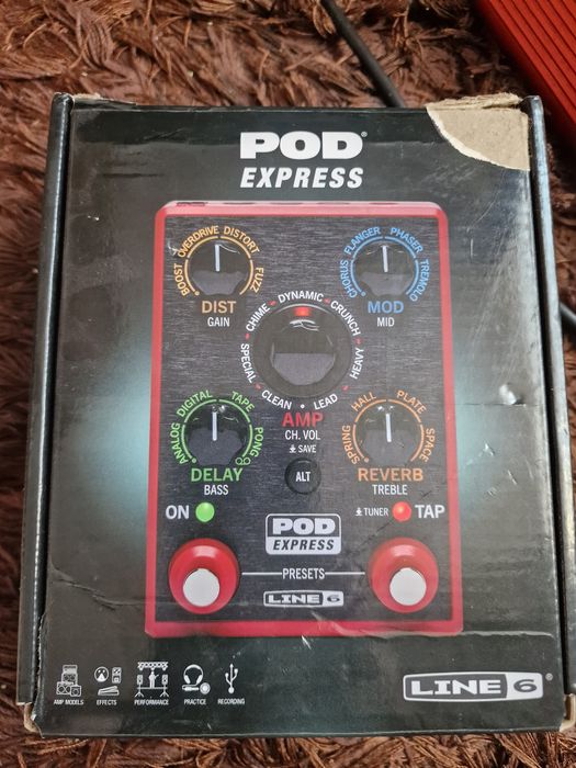 Line 6 Pod Express • USA • komplet • stan bdb• Żywiec