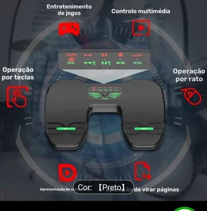 Pedal multifuncional