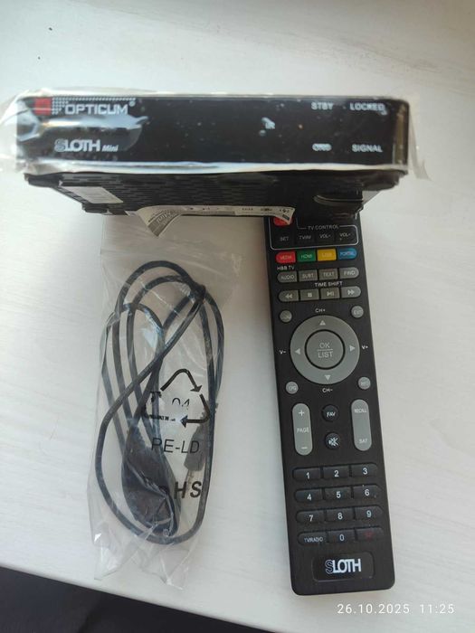Супутниковий HD ресивер Opticum Sloth mini