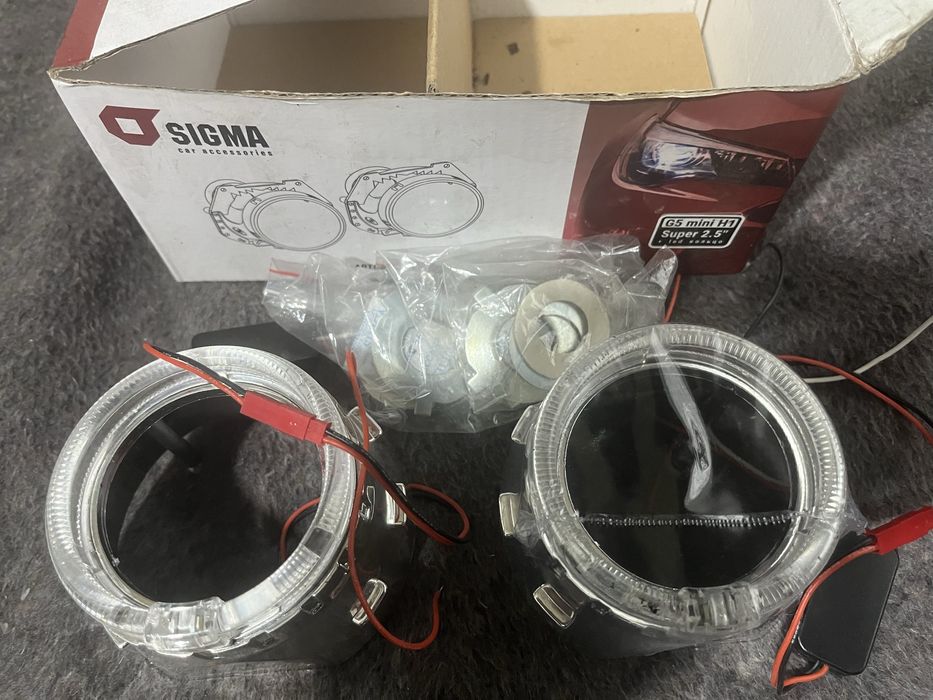 Маски на лінзи 2.5 дюйма з янгольскими очіма