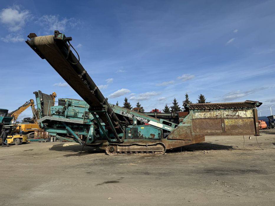 Powerscreen Chieftain 1400 mobilny przesiewacz