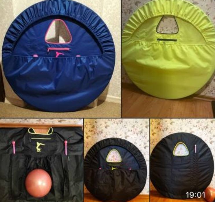 Чохол гімнастичний для обруча,м'яча,булав і інших предметів.