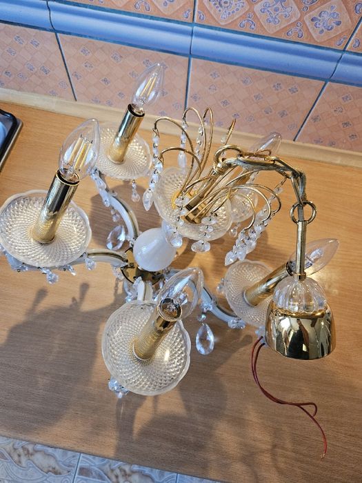 Żyrandol kryształowy