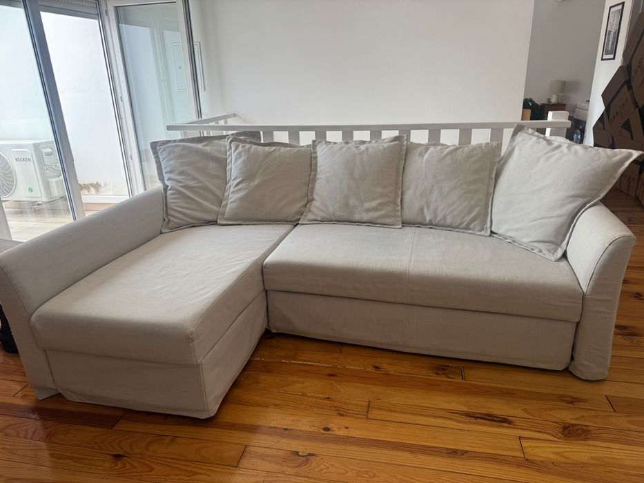 Sofá de canto IKEA em excelente estado – entrega em Lisboa - Limpeza profissional recente