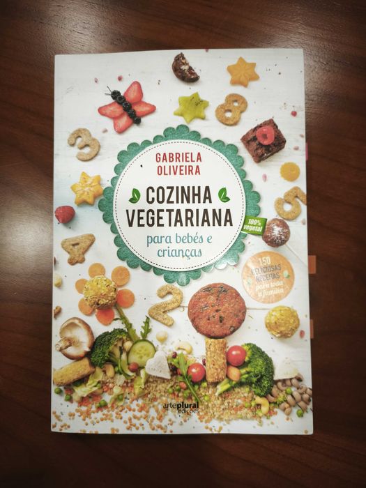 Livro Cozinha vegetariana para bebés e crianças