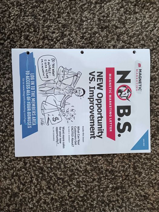 NOB.S. & Behind The Scenes - Dan Kennedy & Russel Brunson Newsletter