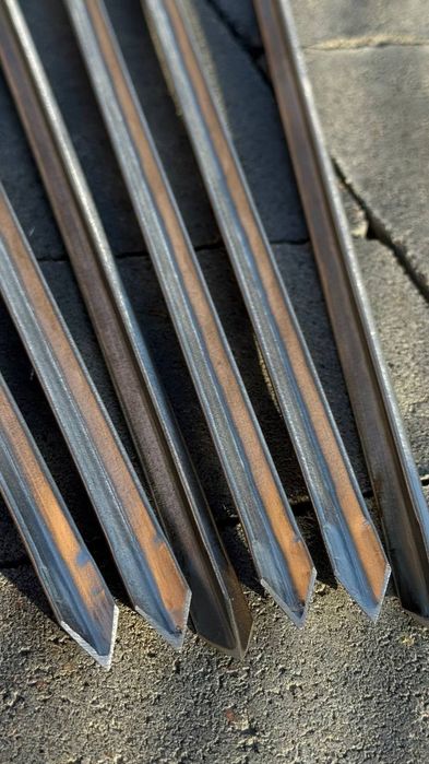 Шампура тригранні з харчової нержавійки