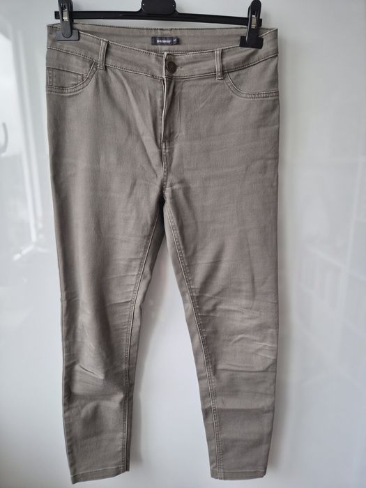 Spodnie szare damskie In Extenso 40 L używane