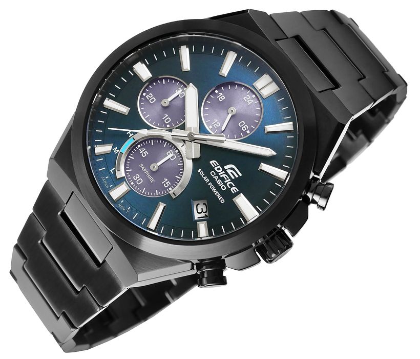 zegarek męski casio edifice solar efs-s630dc-2avuef + box