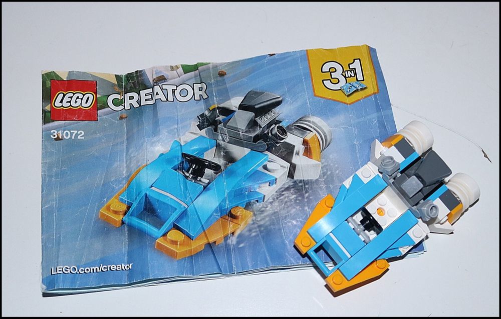 Lego Creator 3w1 31072 kompletne z instrukcjami