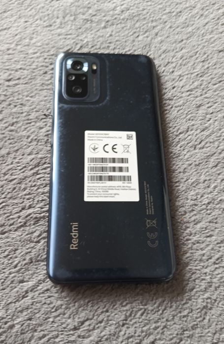 Redmi Note 10S – bardzo dobry stan, 3 etui, pudełko