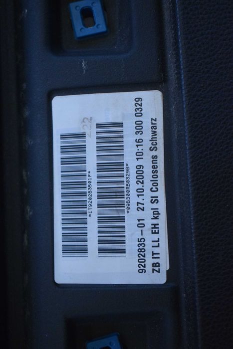 deska konsola airbag . BMW E90 E91 100% 08r. ORYGINAŁ.920.2835