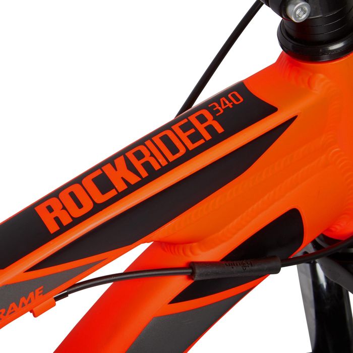 BICICLETA BTT ROCKRIDER 340 LTD 26”LARANJA