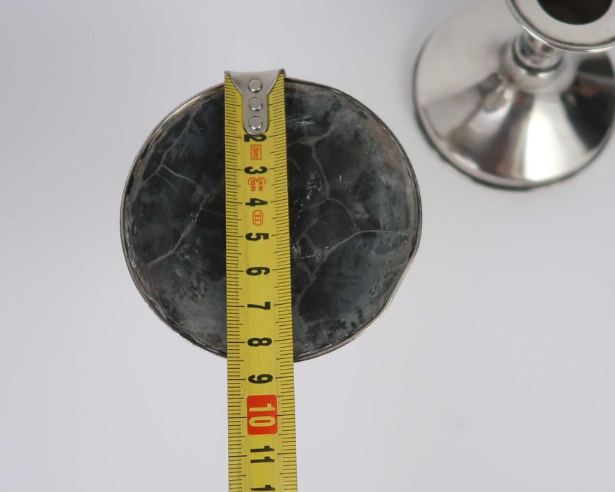 Par de castiçais em prata Portuguesa