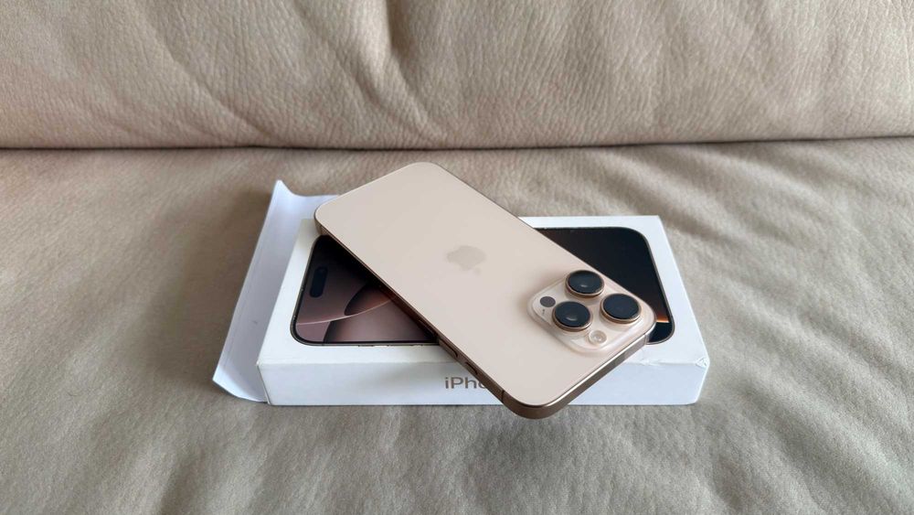 Vendo troco iPhone 16 Pro Max 256Gb Deserto C/Fatura e Garantia Apple