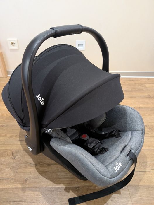 Автолюлька автокрісло Joie I-level сірий колір