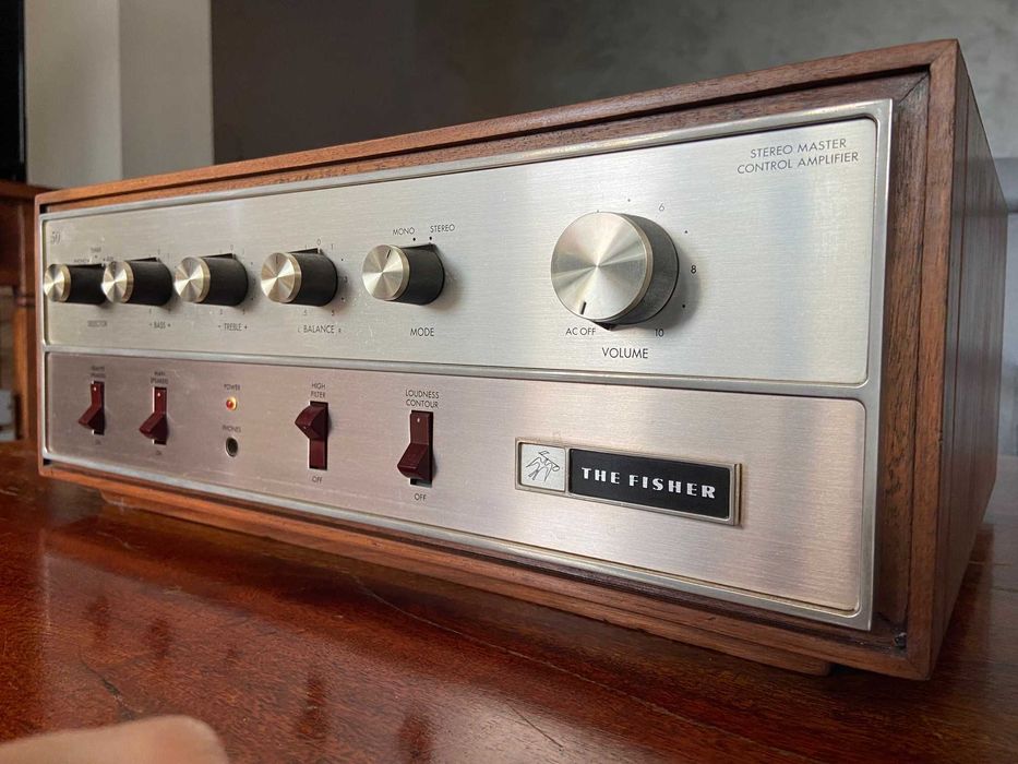 The Fisher X50, made in NewYork-jedyny taki 1967r (dystr. Szwajcaria)