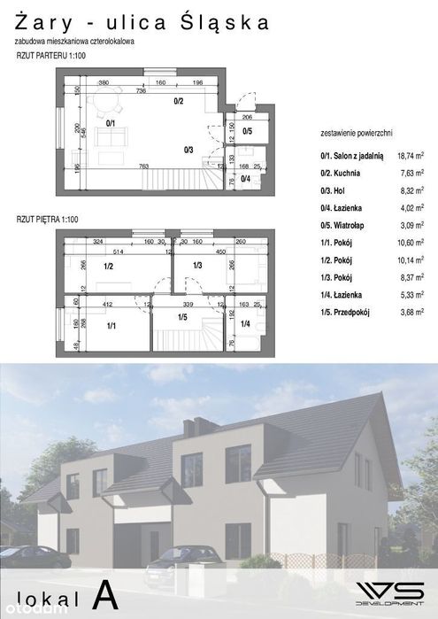 Apartamenty z ogródkiem ul. Śląska
