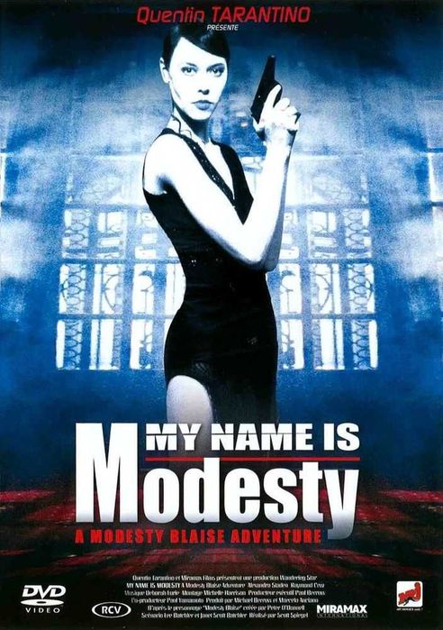 MODESTY BLAISE - Jogo Explosivo (Quentin Tarantino) NOVO