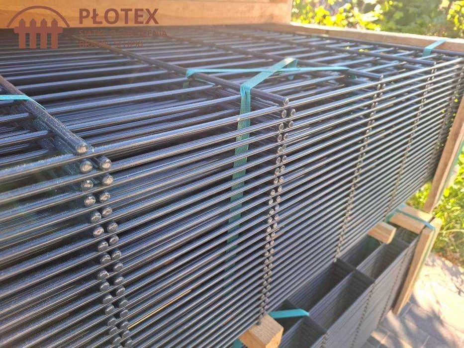 PANEL/PANELE 2D 123 6/5/6 SŁUPEK/SŁUPKI/Ogrodzenia panelowe.