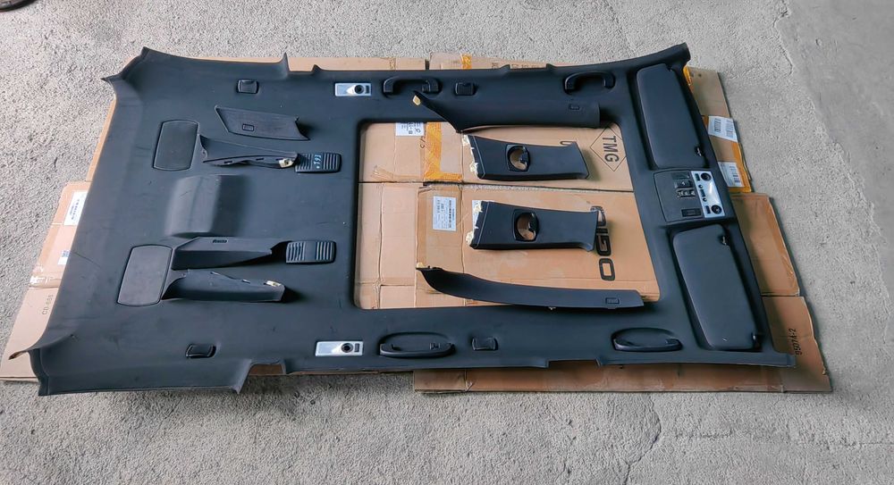 Forro do teto e acessórios pack M BMW Serie 5 E61 com teto panorâmico