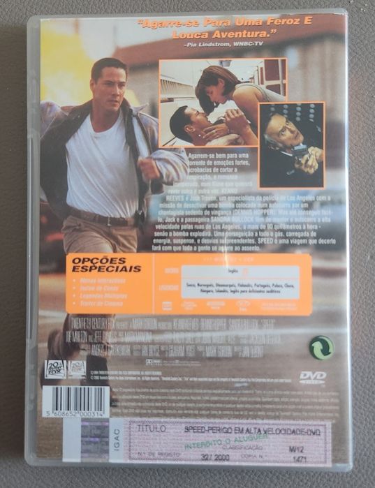 DVD Speed Keanu Reeves