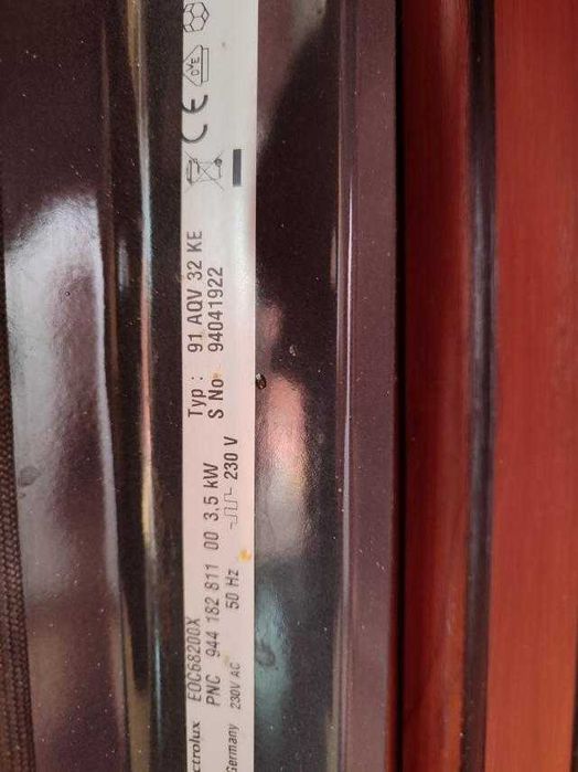 Электрический духовой шкаф Electrolux EOC 68200X на запчасти