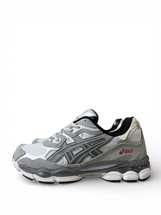 Чоловічі кросівки ASICS Gel-NYC White Steel Grey весняні