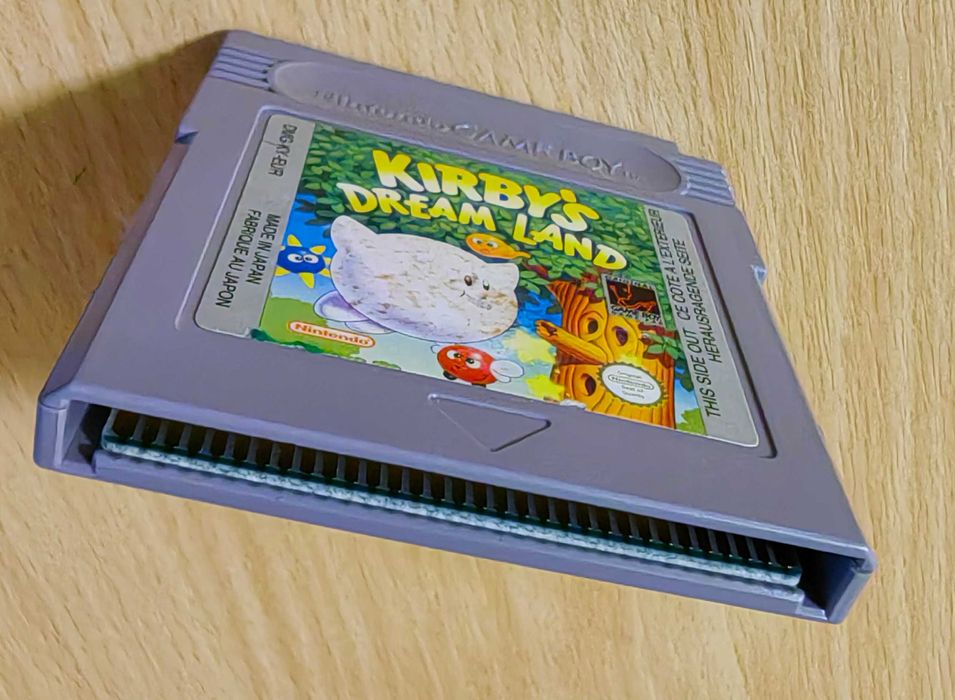 Kirby's Dream Land - "bandażowany" (chory) kirby na Game Boy, GB, GBC!