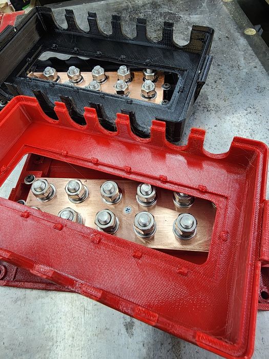 Распределительный блок с шиной Heavy Duty Bus Bar 48в 900А