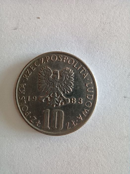 Polska PRL 10 Złotych 1983 -