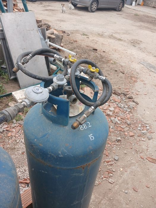 Garrafas de gaz e redutores