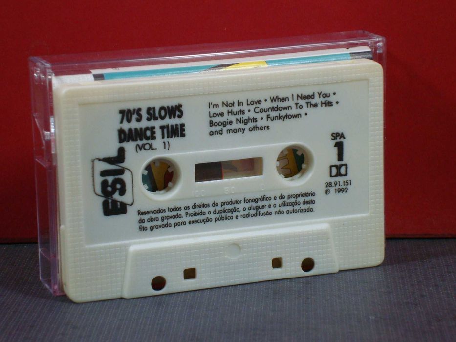Hit Masters ‎– 70's Slows Vol. 1 / Cassete / NM