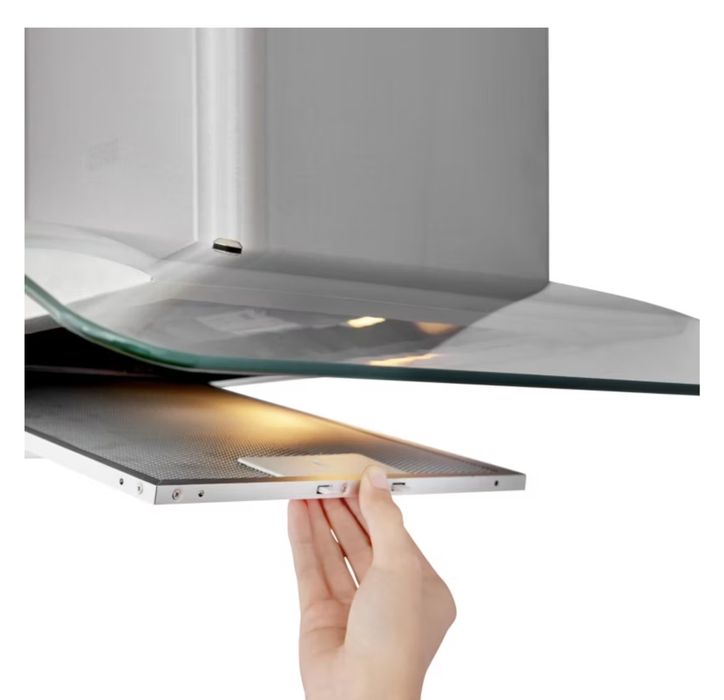 Okap kominowy Cooke&Lewis CLCGS60 60 cm stal szkło.