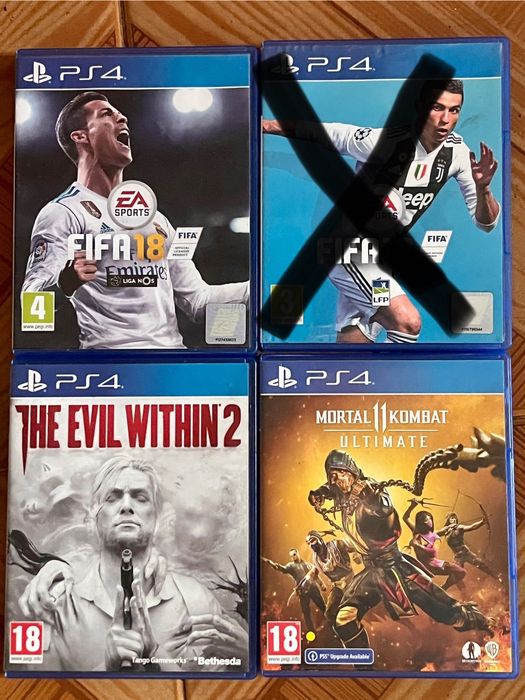 Jogos ps4 ( jogos a 5€ ,15€ e 20€)