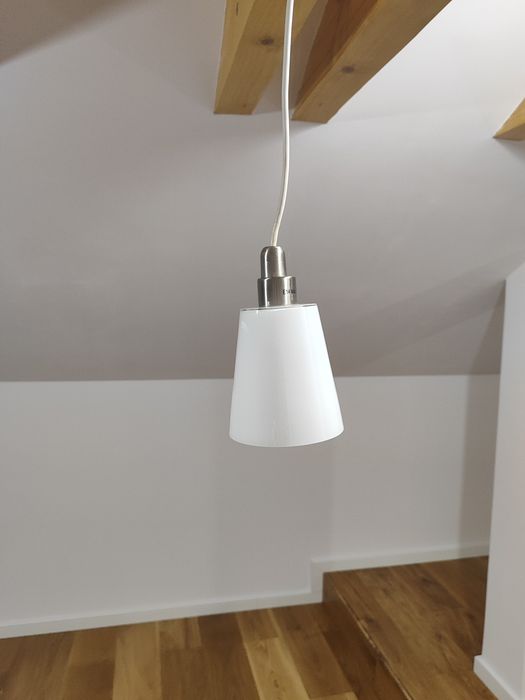 Lampa szklana wisząca