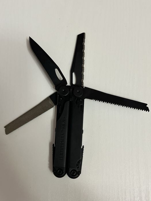 NEW Новий! Мультитул Leatherman Wave+ чорний з чохлом оригінал