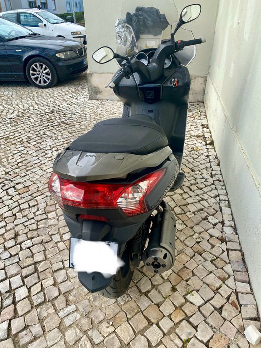 Stahl-Sammlerschalldämpfer Für KYMCO DOWNTOWN 125 (2009-2016) & KAWASAKI J125 (ab 2016) – Von ARROW