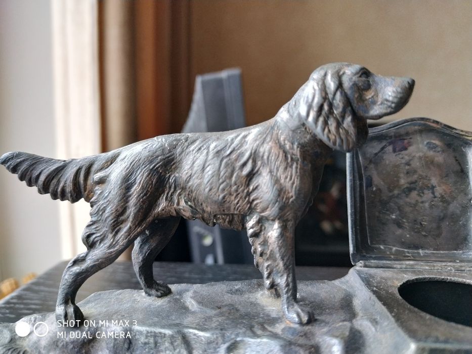 Чернильница собака