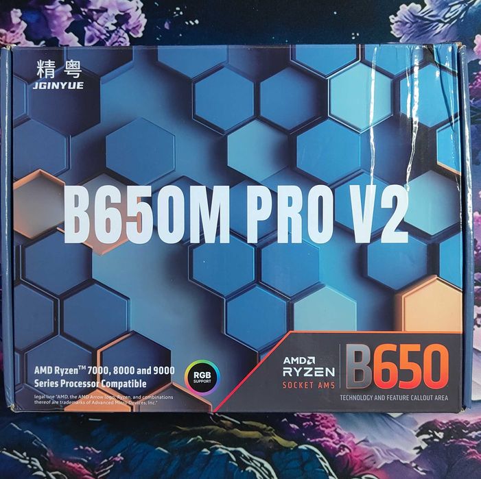 Нова Основа R5 7500F + материнська плата B650 + ОЗУ 32GB + M2 NVMe 1TB